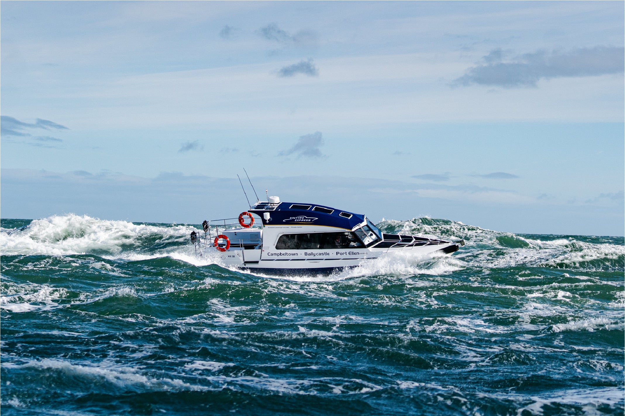 WHEN YOU MUST
GO TO SEA