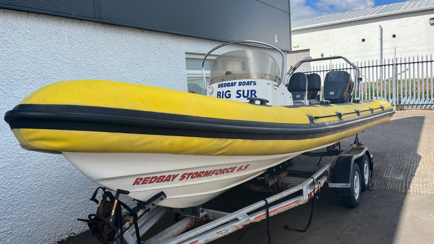 Redbay Stormforce 6.5 RIB- Trailer Included