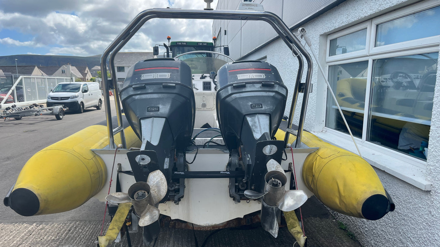 Redbay Stormforce 6.5 RIB- Trailer Included